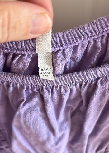 Mor Midi Bohem Elbise - Görsel 3