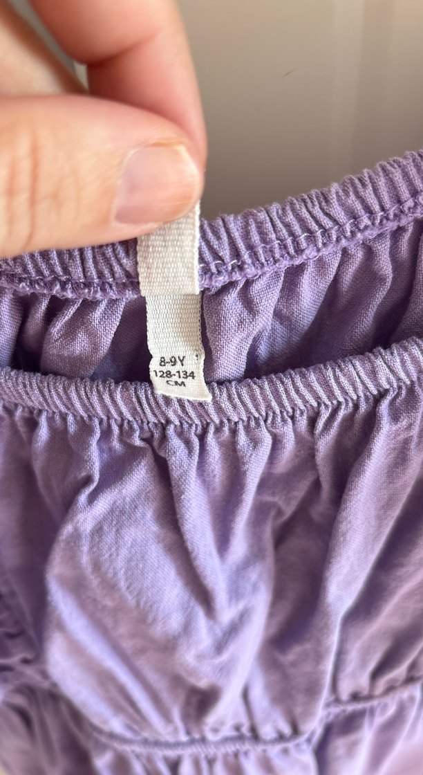 Mor Midi Bohem Elbise - Görsel 3