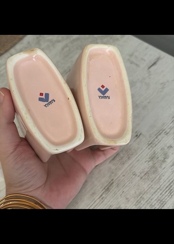 Bej Pastel Seramik Peçetelik - Görsel 2