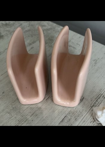 Bej Pastel Seramik Peçetelik - Görsel 3