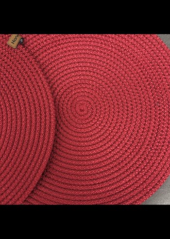 Kırmızı Bohem Nakışlı Amerikan Servis - Görsel 2