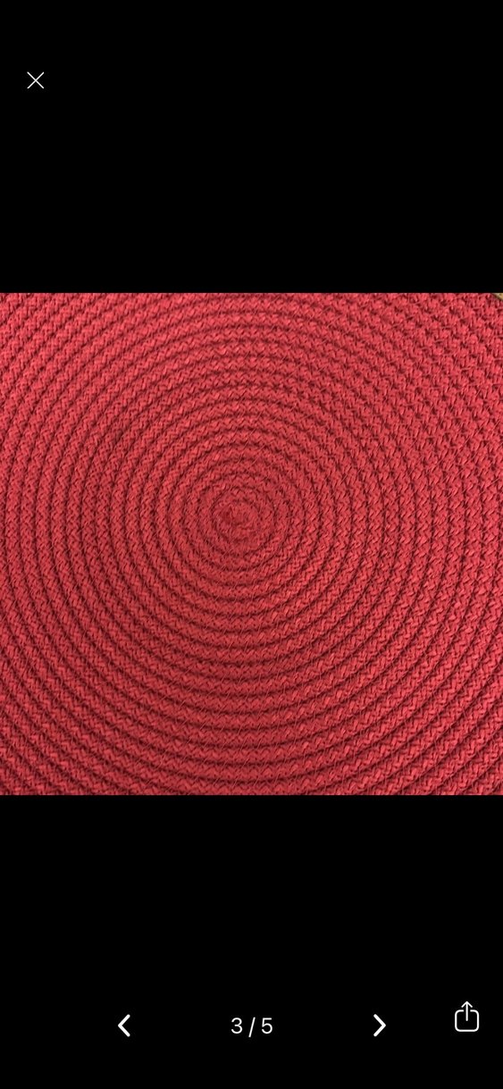 Kırmızı Bohem Nakışlı Amerikan Servis - Görsel 3