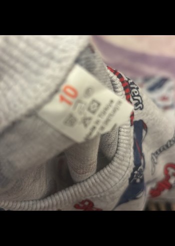 Gri Baskılı Erkek Çocuk Pijama Takımı - Görsel 5