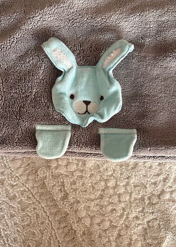 Gri Nakışlı Çocuk Battaniyesi - Görsel 2