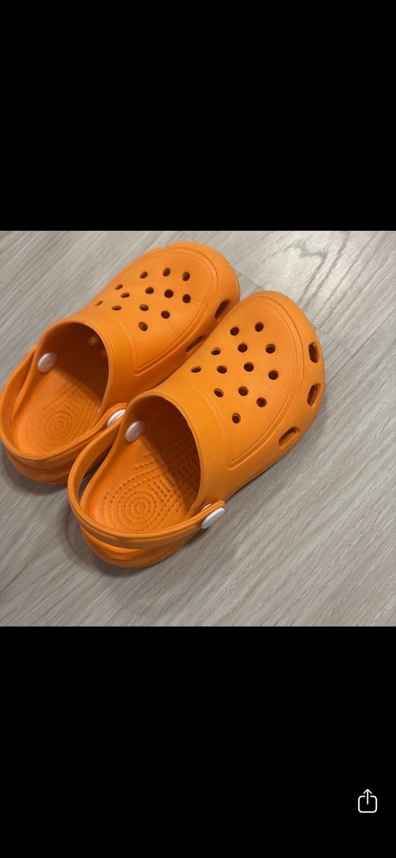 Turuncu Kız Çocuk Kauçuk Terlik - Görsel 2