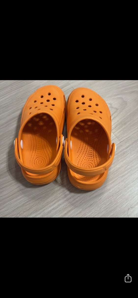 Turuncu Kız Çocuk Kauçuk Terlik - Görsel 3