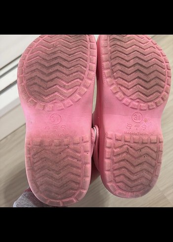 Pembe Kız Çocuk Lastik Terlik - Görsel 4