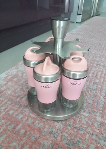 Karaca Pembe Baharatlık Seti