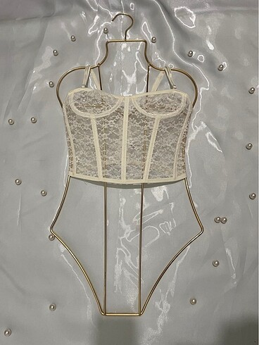 Büstiyer papatya detaylı - Görsel 2