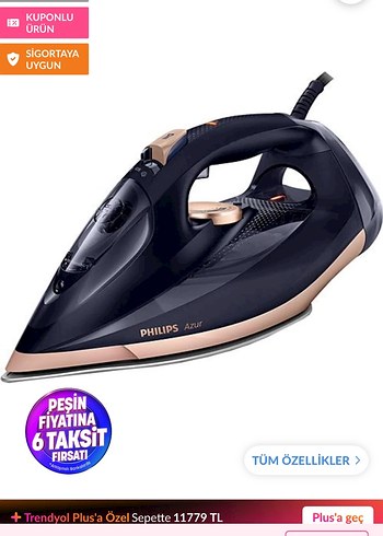 Kahverengi Philips Azur Pro - Görsel 2