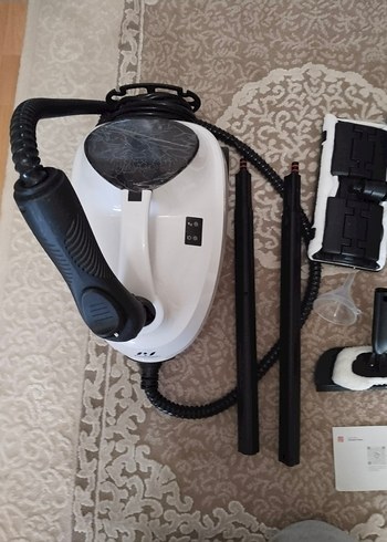 SIFIR. Beyaz Buharlı Temizlik Cihazı Seti - Görsel 2