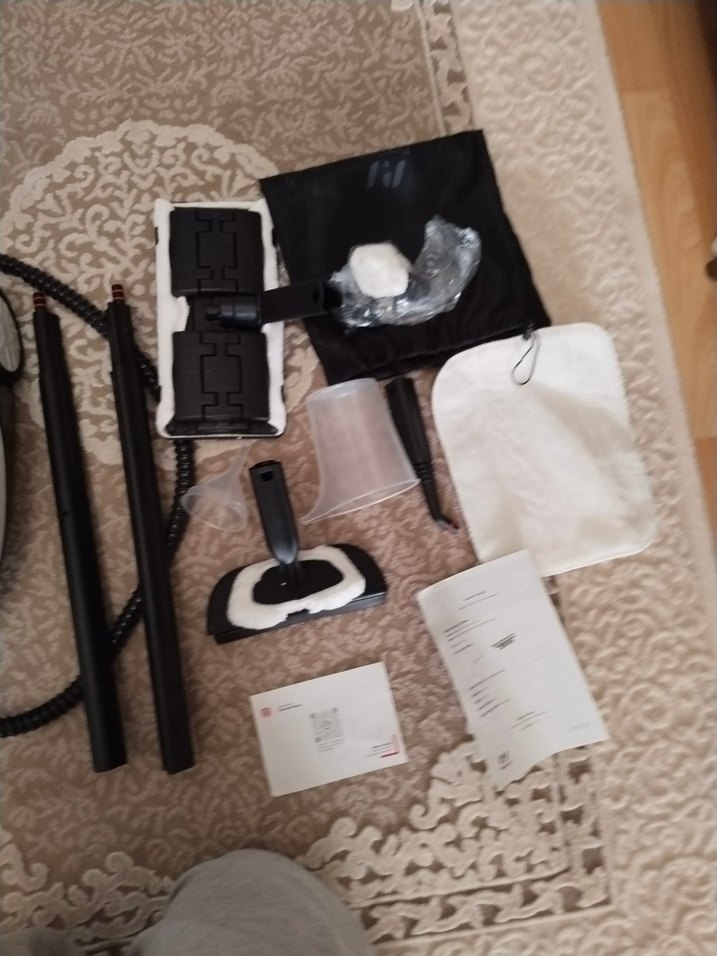 SIFIR. Beyaz Buharlı Temizlik Cihazı Seti - Görsel 3