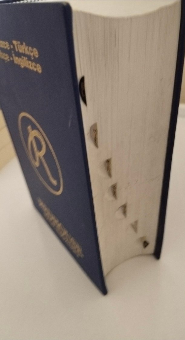 Redhouse İngilizce-Türkçe Büyük El Sözlük 2002 basım - Görsel 3