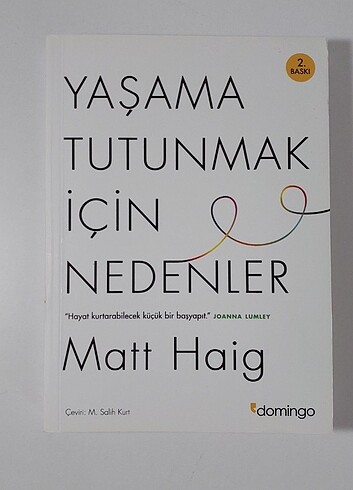 yasama tutunmak ıcin nedenler matt haig 