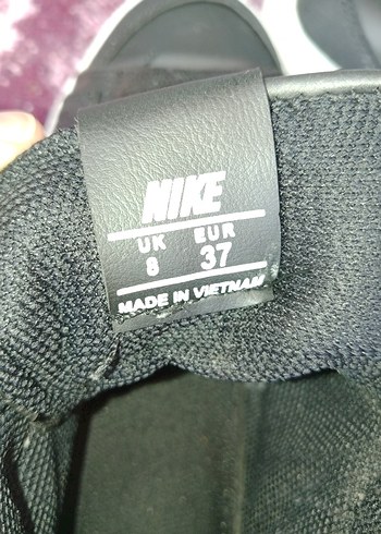 37 Beden siyah Renk Nike Siyah Kadın Spor Ayakkabı