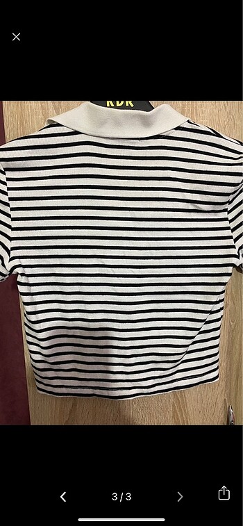 Defacto Polo yaka crop