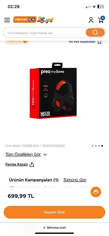 Oyuncu kulaklığı