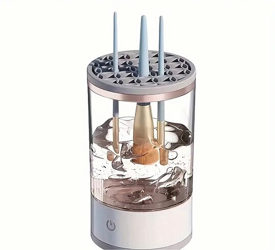 Kauçuk Makyaj Makinesi Elektrikli USB Hızlı Temizleyici Temizlik