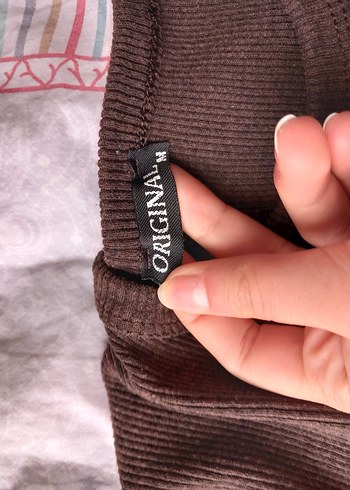 Kahverengi Kadın Triko Kazak - Görsel 3