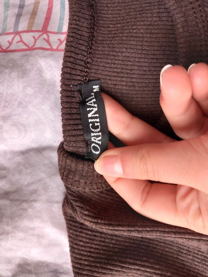 Kahverengi Kadın Triko Kazak - Görsel 3