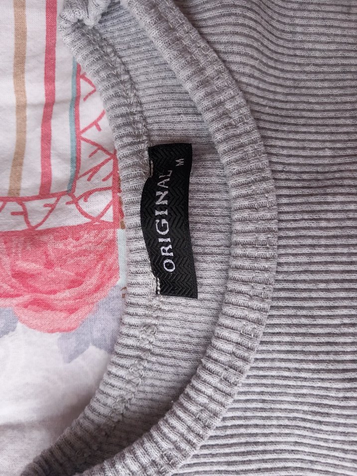 Gri Örgü Kadın bluz - Görsel 3