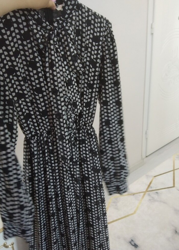 Şifon elbise - Görsel 2