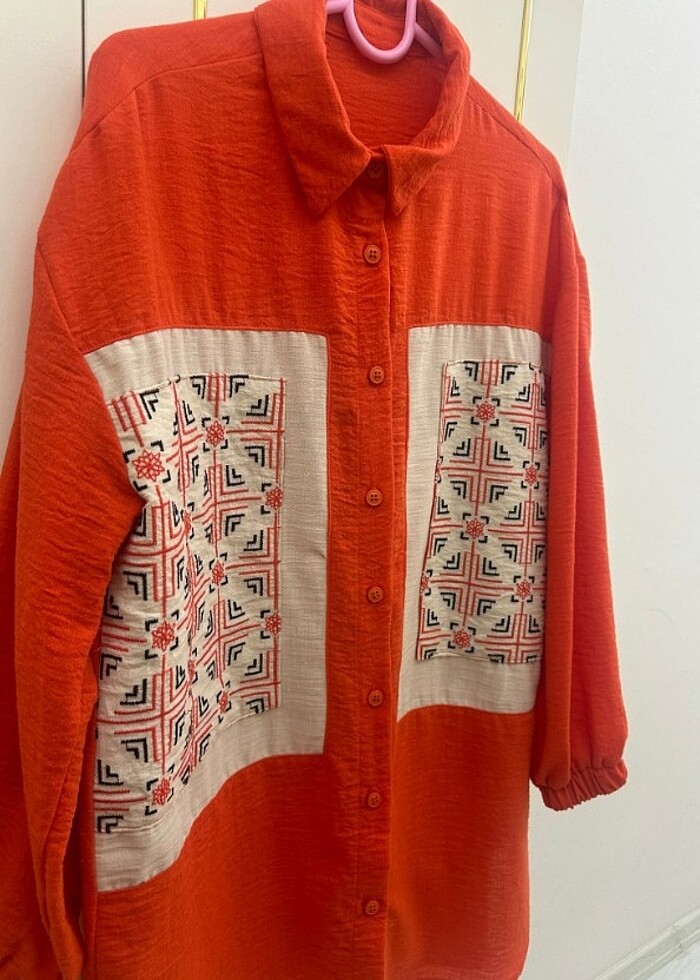 Harika bir gömlek kumaşi çok güzel - Görsel 2