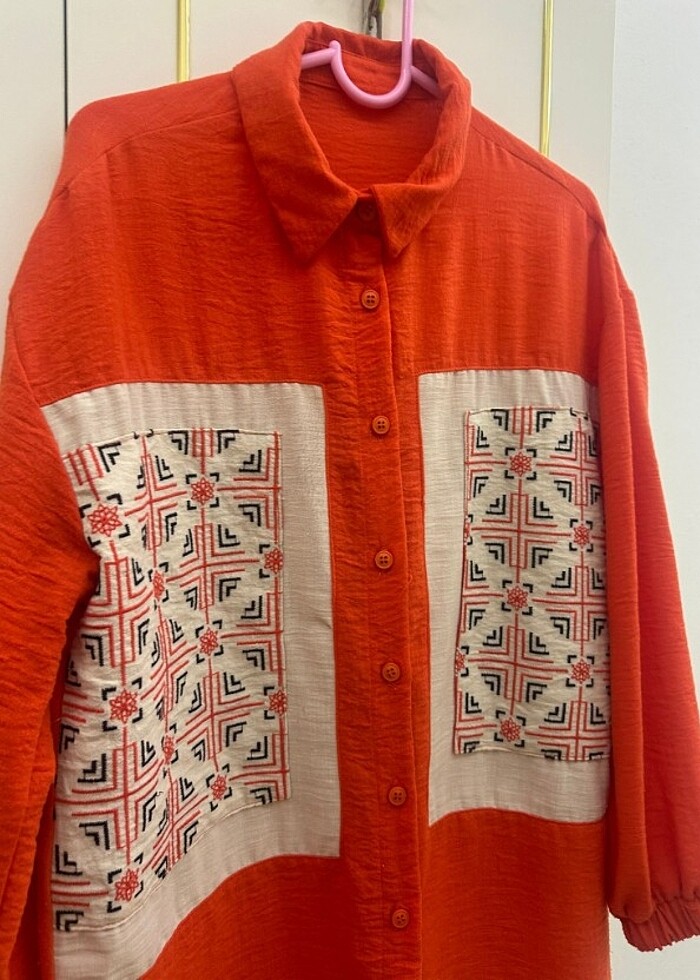 Harika bir gömlek kumaşi çok güzel - Görsel 3