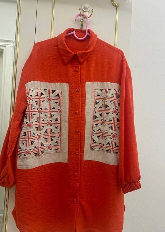 Harika bir gömlek kumaşi çok güzel - Görsel 5