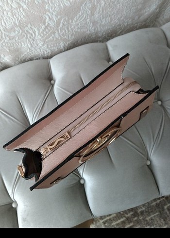 Bej Deri Tokalı Kadın Çanta - Görsel 2