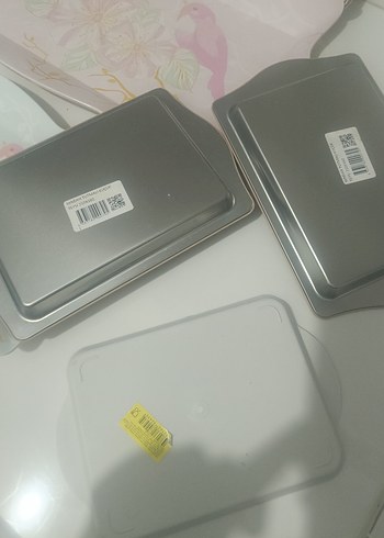 Beden Beyaz Bohem Pastel Desenli Tepsi Seti