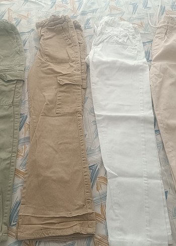 4 adet kız çocuk Pantolon