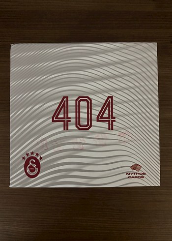 Galatasaray 404 Base ve Numaralı 4 Kart - Görsel 2