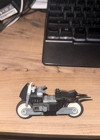 Siyah Mini Oyuncak Motosiklet