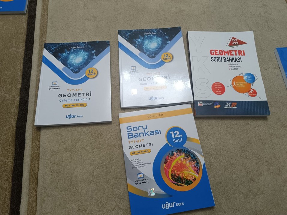 Uğur soru bankası seti (12. sınıf Matematik, Geometri, Fizik, - Görsel 2