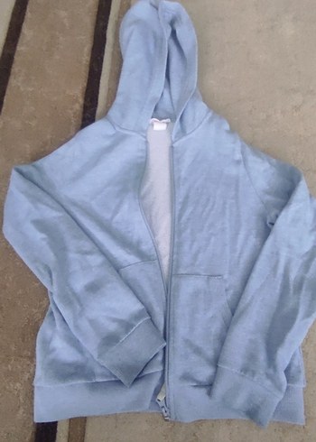 Kadın Beyaz Fermuarlı Polar Ceket - Görsel 4