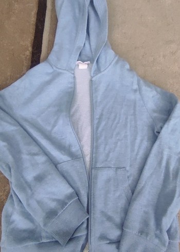 Kadın Beyaz Fermuarlı Polar Ceket - Görsel 5