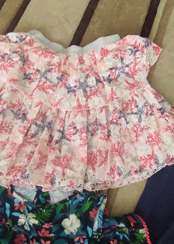 Çiçek Desenli kız elbise 10-12 yaş için uygundur - Görsel 5