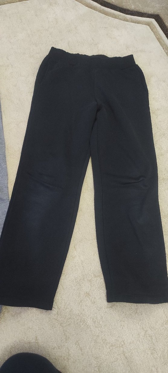 Bordo Süet Kürklü Kız Taytı - Görsel 3