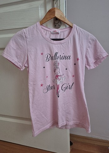 Balerin desenli pijama takımı