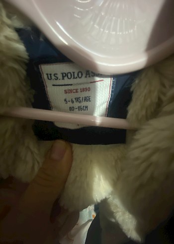 Düğmeli Lacivert Kız Çocuk Kaban - Görsel 6