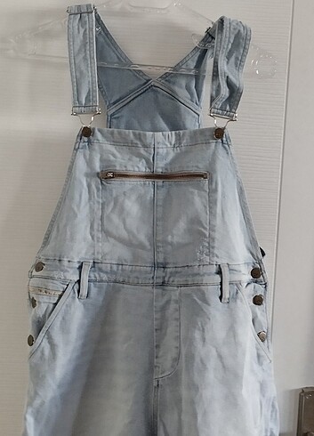 Calvin Klein Jean şort salopet - Görsel 3