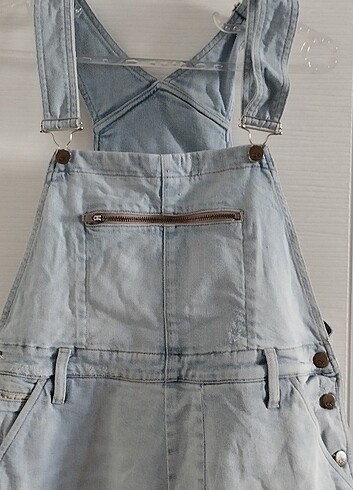 Calvin Klein Jean şort salopet - Görsel 4