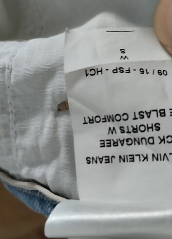 Calvin Klein Jean şort salopet - Görsel 5