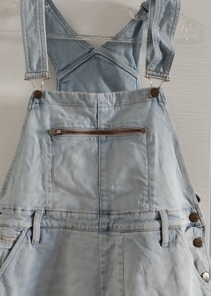 Calvin Klein Jean şort salopet - Görsel 4