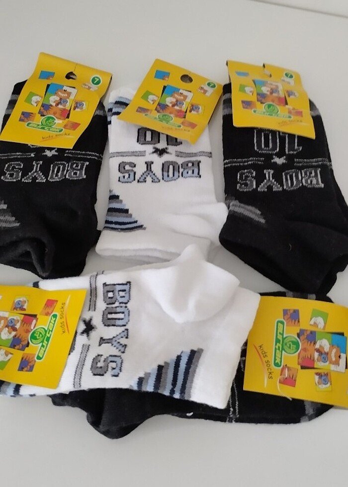 6 adet erkek çocuk çorabı - Görsel 2