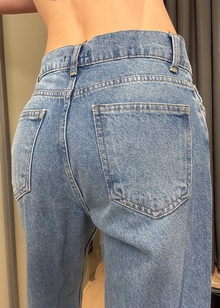 trendyol boru paça kot pantolon - Görsel 4