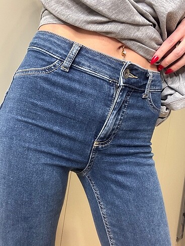 Calzedionia yumusak tayt kot pantolon - Görsel 3