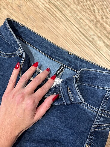 Calzedionia yumusak tayt kot pantolon - Görsel 7