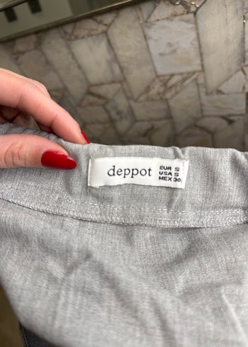 Gri etek takım 3lu - Görsel 3